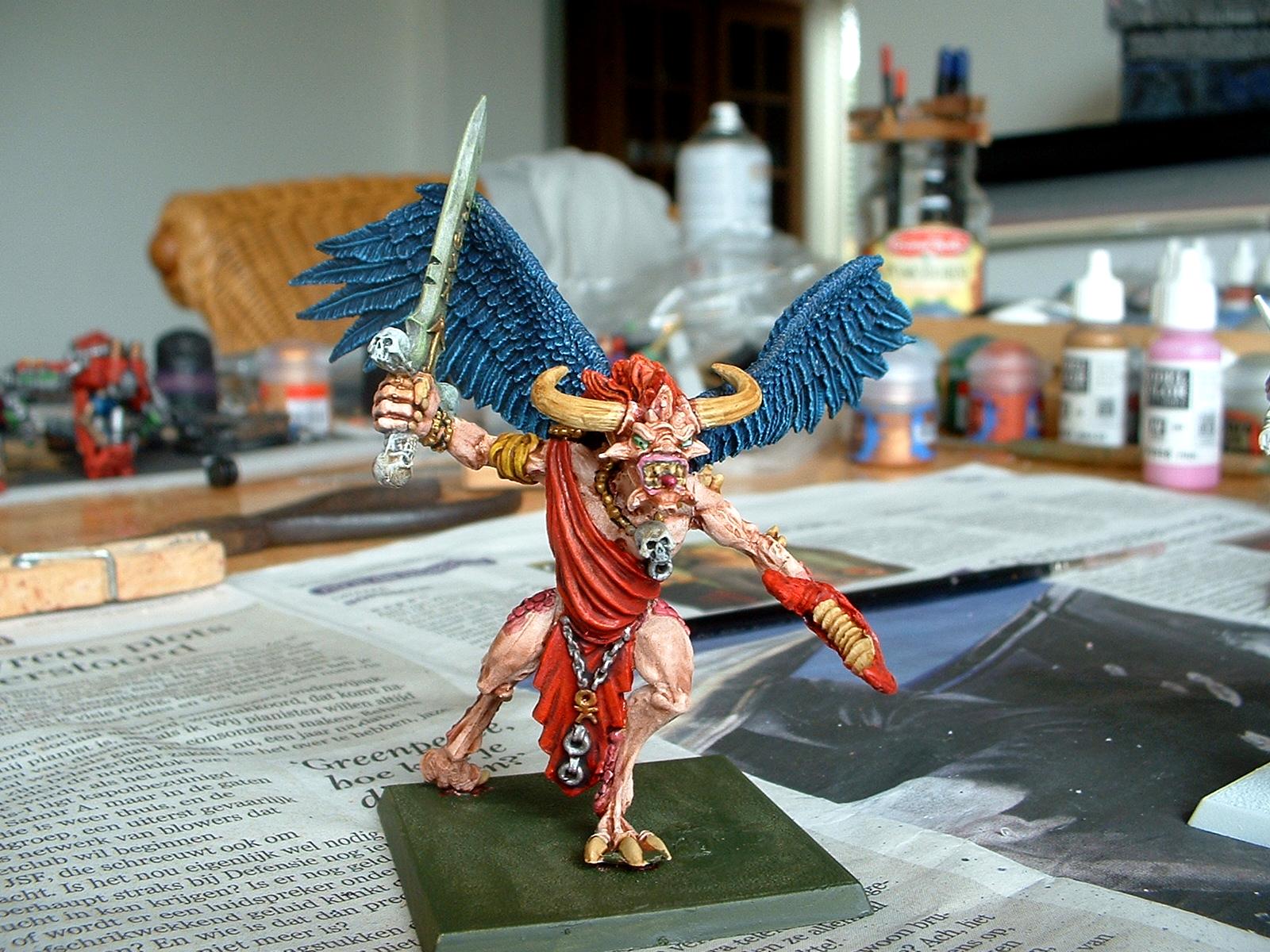 Chaos Daemon Prince Daemons Slaanesh Work In Progress Daemon Prince Wip Gallery 3763